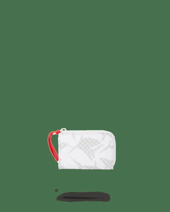SPRAYGROUND SHARK CHECK WHITE WALLET Bags SPRAYGROUND SHARK CHECK WHITE WALLET Bags