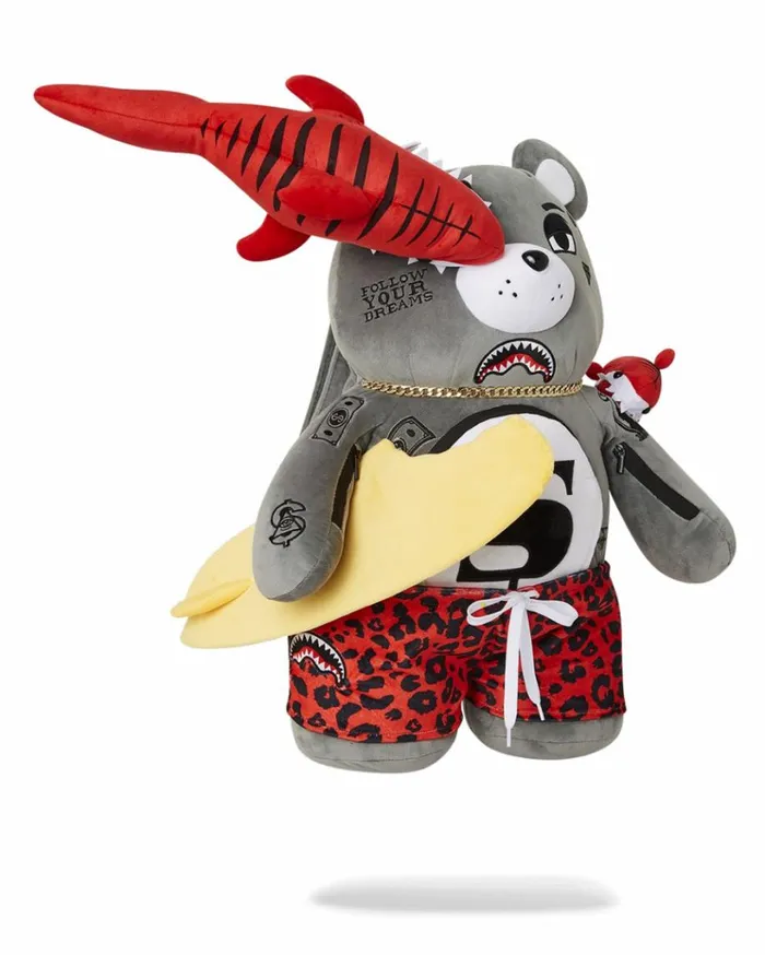 SPRAYGROUND SHARK FRIENDS MONEYBEAR TEDDYBEAR BACKPACK Bags
