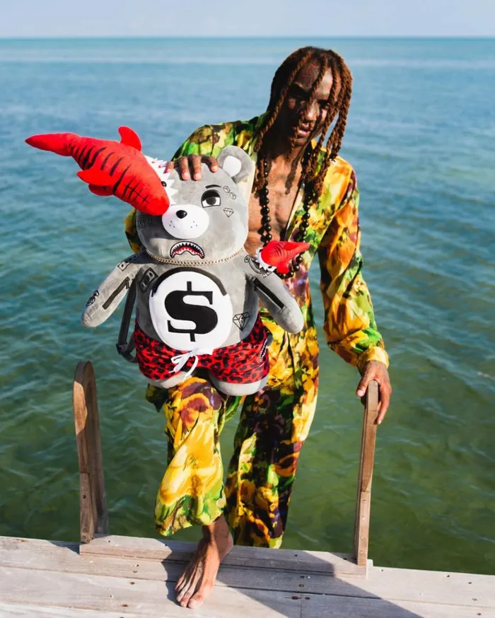 SPRAYGROUND SHARK FRIENDS MONEYBEAR TEDDYBEAR BACKPACK Bags