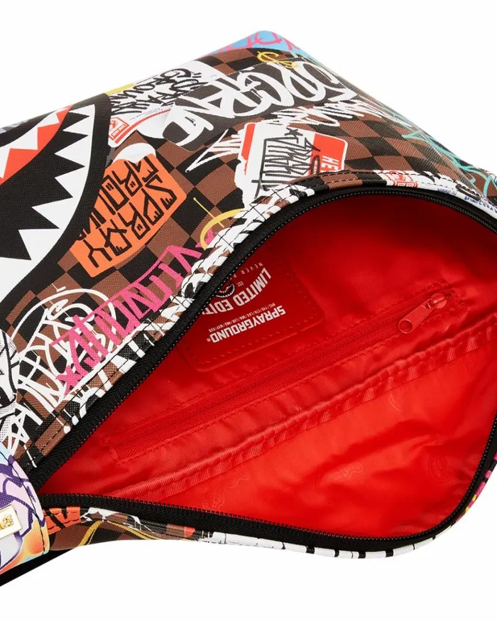 SPRAYGROUND SHARKS IN PARIS THE RIZZ SAVVY CROSSBODY Bags