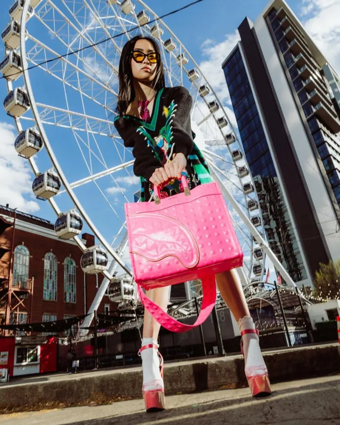 SPRAYGROUND SORBET STUNNA 2 TORTUGA TOTE Bags