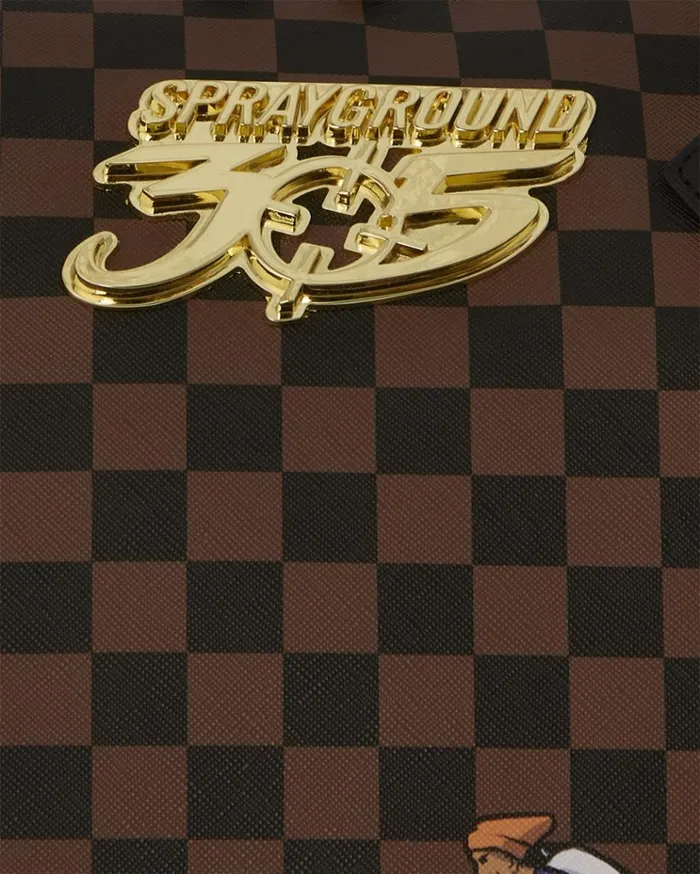 SPRAYGROUND THE 305 SPEEDBOAT GETAWAY PYRAMID DUFFLE Bags