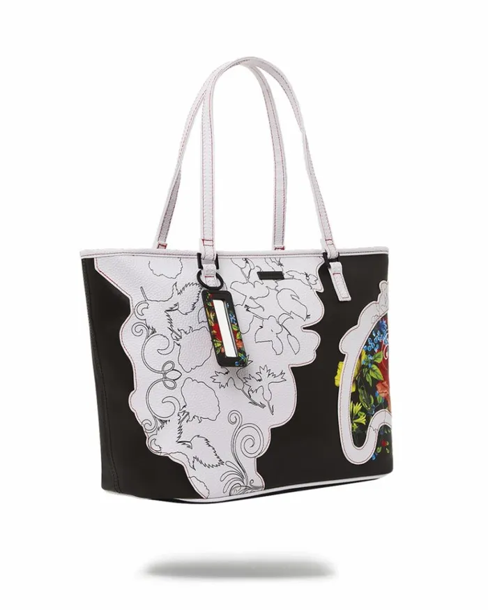 SPRAYGROUND THE FLORAL CUT TOTE Bags