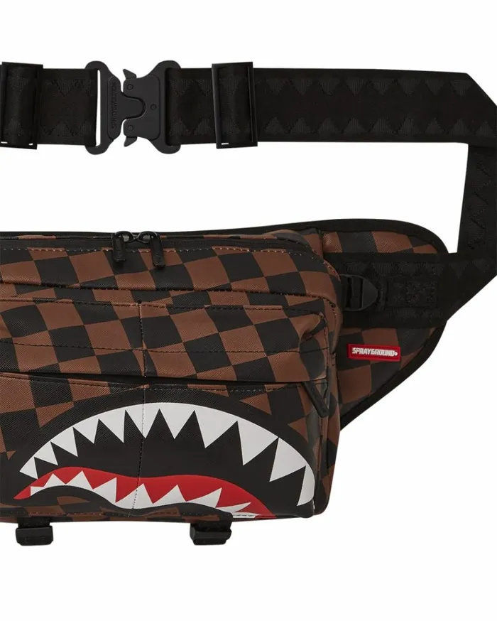 SPRAYGROUND THE HANGOVER SHARK CARGO CROSSBODY Bags