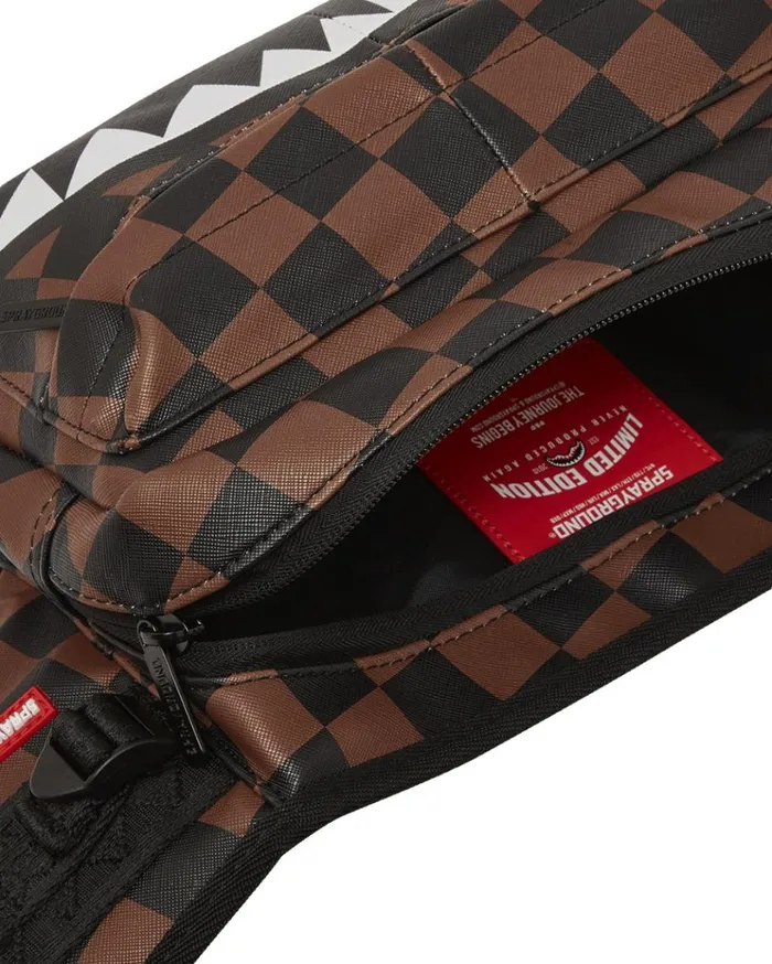 SPRAYGROUND THE HANGOVER SHARK CARGO CROSSBODY Bags