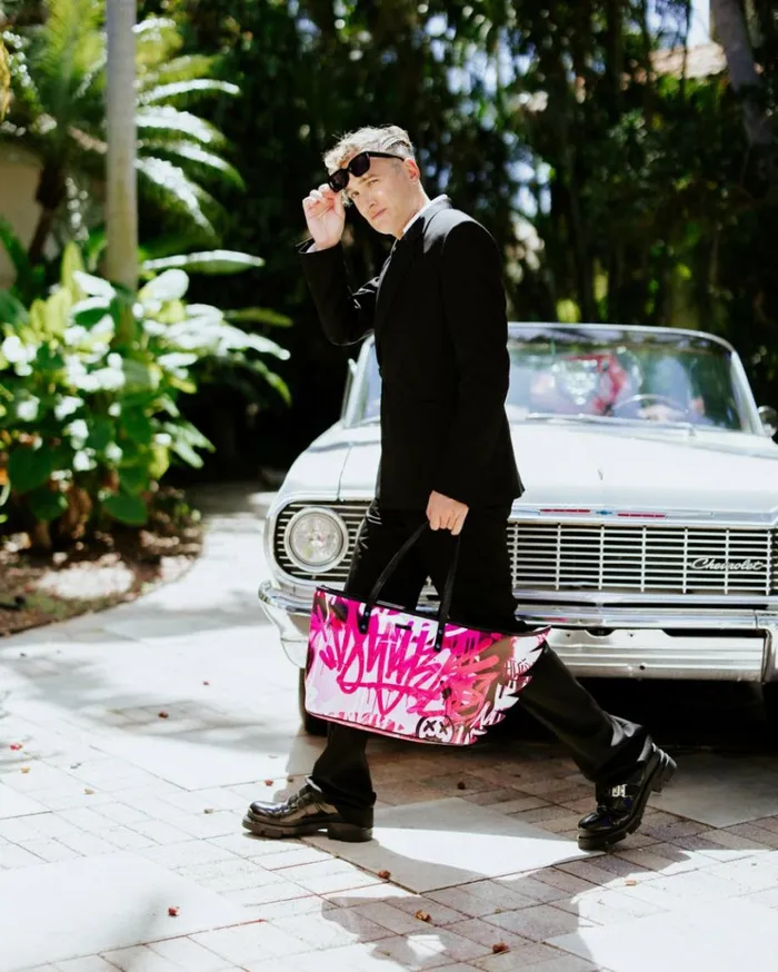 SPRAYGROUND THE WING TOTE AFTERGLOW SKYGLOW Bags