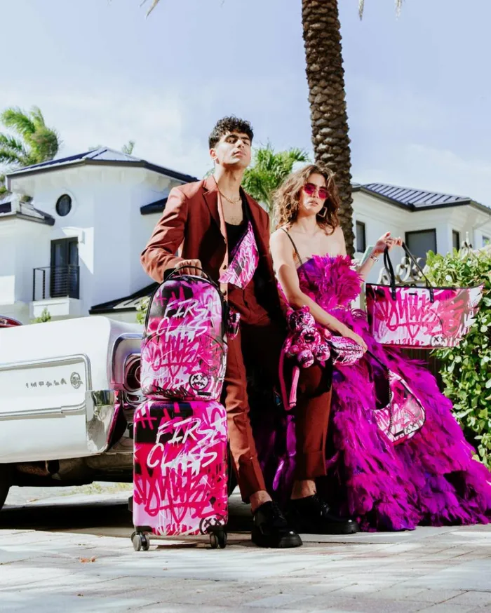 SPRAYGROUND THE WING TOTE AFTERGLOW SKYGLOW Bags