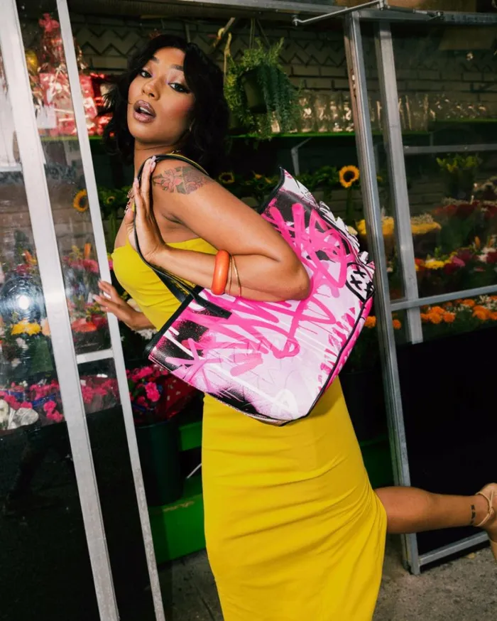 SPRAYGROUND THE WING TOTE AFTERGLOW SKYGLOW Bags