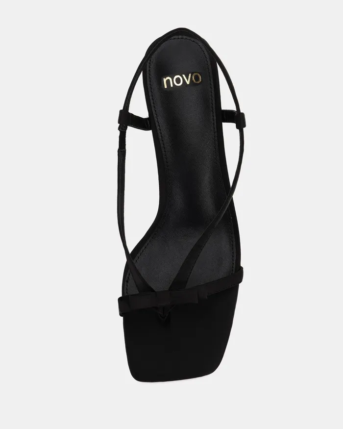 Stilettos NOVO Shoes Women UDANE BLACK High Heel
