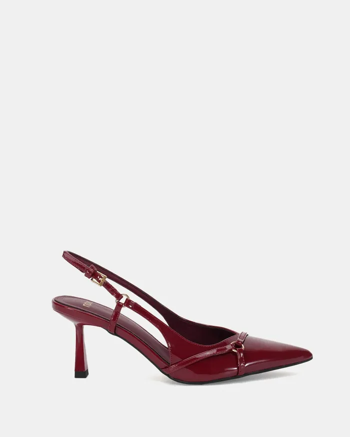 Stilettos Women NOVO Shoes ZANDRA WINE PATENT Stilettos