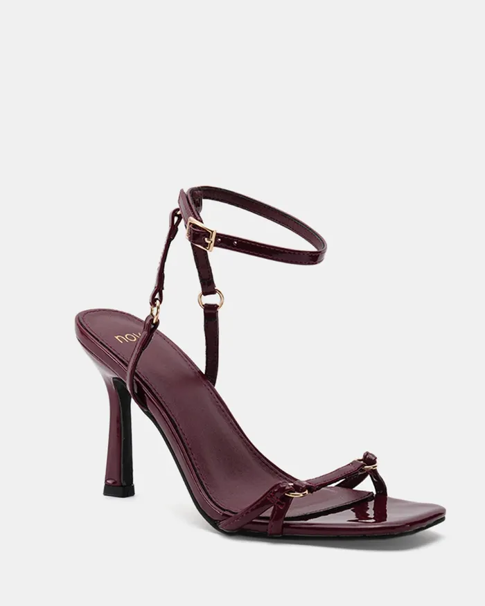 Stilettos ZAKURA WINE Stilettos NOVO Shoes Women