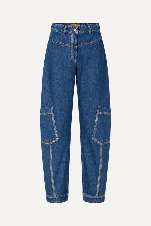 Stine Goya Denim SGDion Denim Pants 8211 Trompe L039oeil 8211 Women