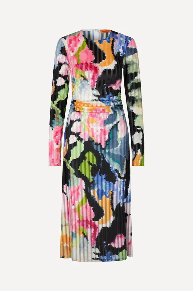 Stine Goya Dresses Blackley Dress 8211 Artistic Floral 8211 Women