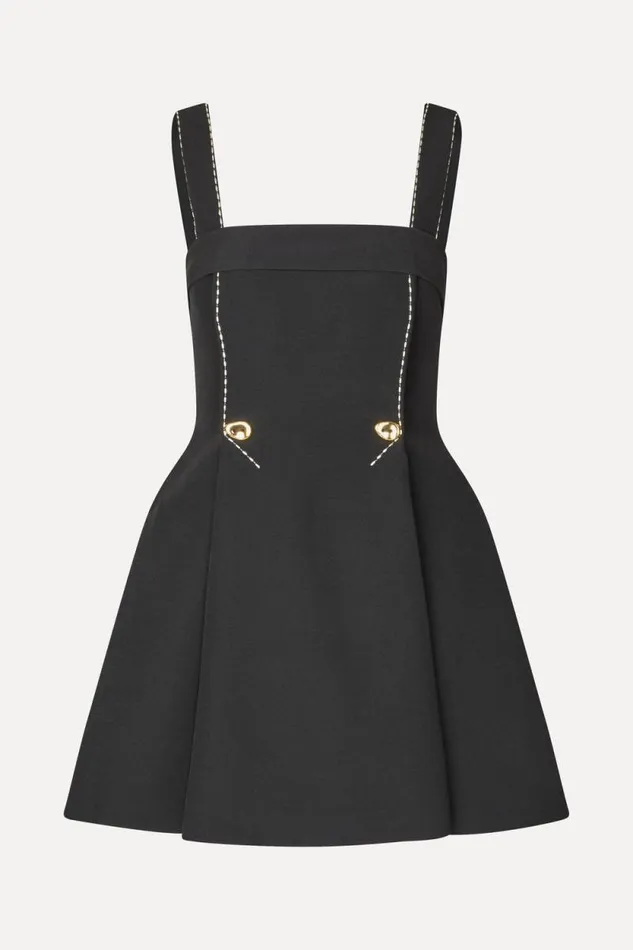 Stine Goya Dresses Mini Dress W Adjustable Straps 8211 Jet Black 8211 Women