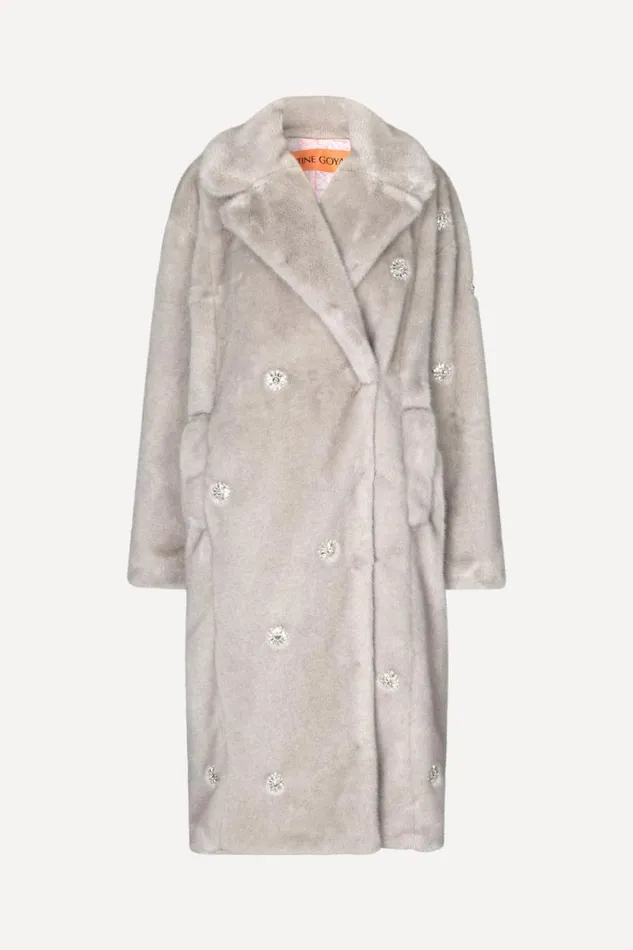 Stine Goya Outerwear Maxime Coat 8211 Grey 8211 Women