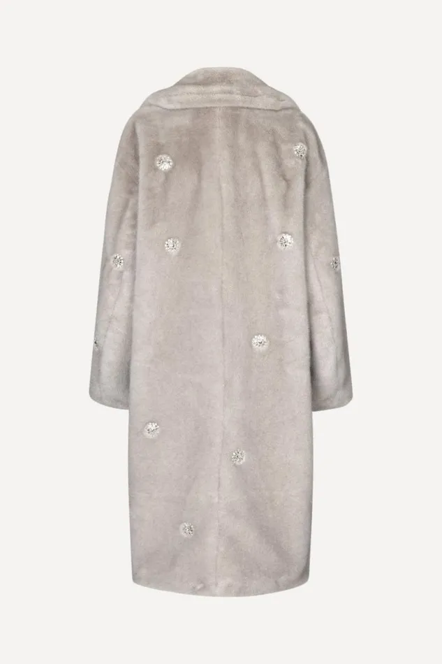 Stine Goya Outerwear Maxime Coat 8211 Grey 8211 Women