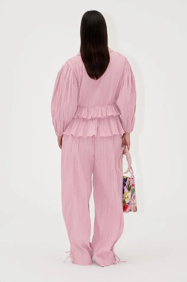 Stine Goya Pants Loose Pants WTie 8211 Pink Nectar 8211 Women