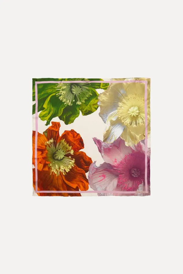 Stine Goya Scarves SGYumma Scarf 8211 Poppies Bloom 8211 Women