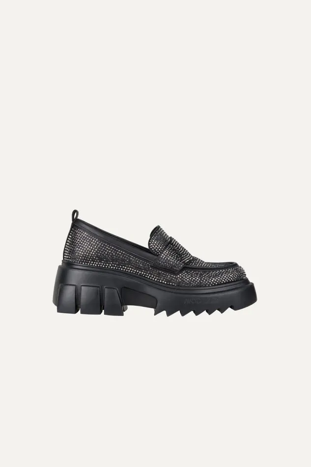 Stine Goya Shoes Crystalized Loafer 8211 Black 8211 Women