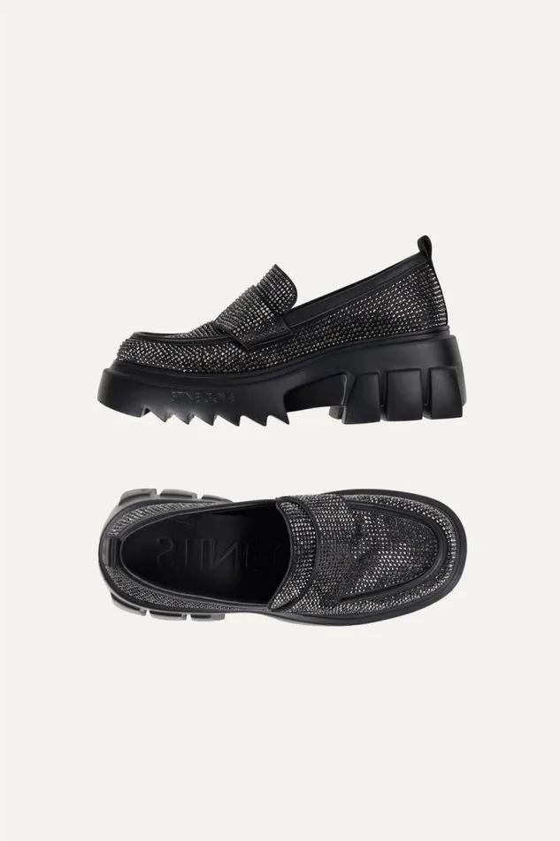 Stine Goya Shoes Crystalized Loafer 8211 Black 8211 Women