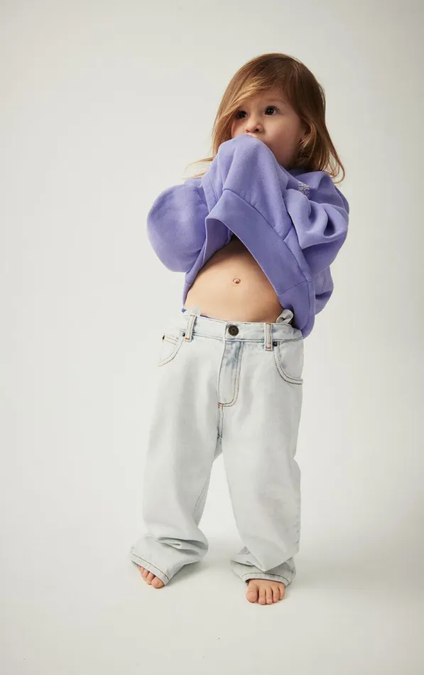 Straight Jeans Joybird Winter Bleached Kids American Vintage Jeans