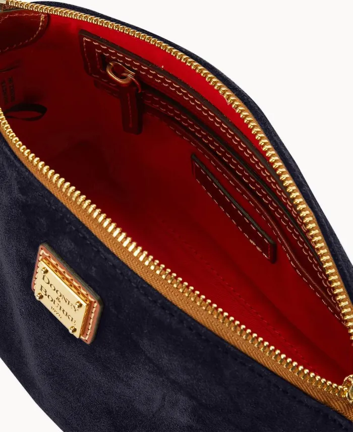 Suede Penny Crossbody Navy Woman Dooney and Bourke Crossbodies