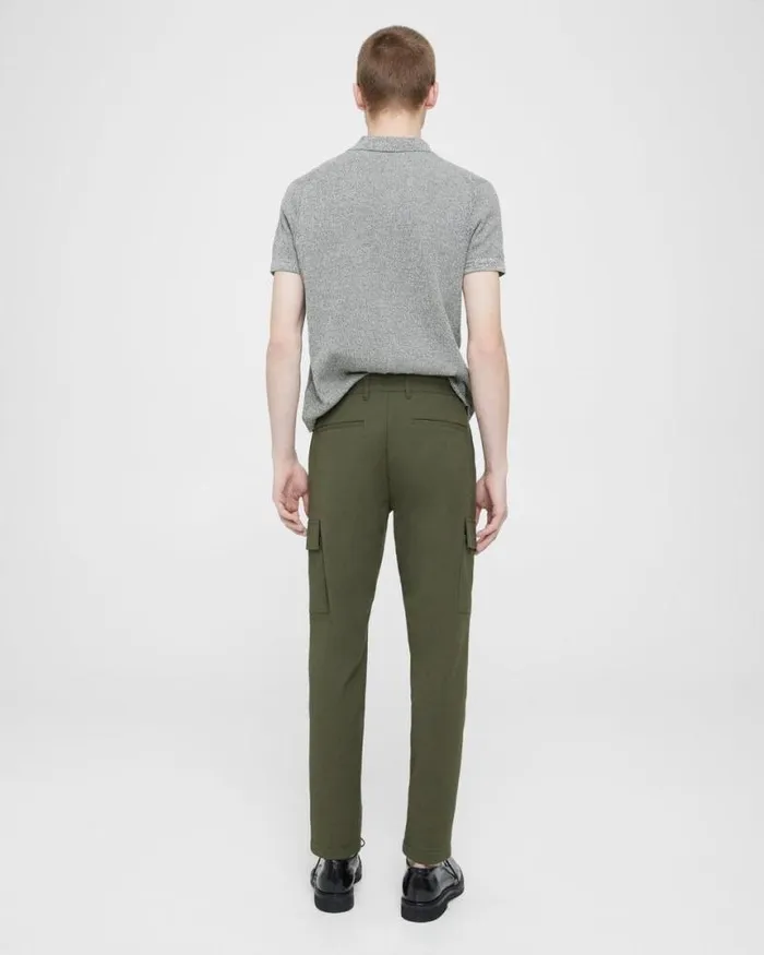 Suits Men Theory Zaine Cargo Pant In Neoteric Twill Dark Olive Suits Men Theory Zaine Cargo Pant In Neoteric Twill Dark Olive