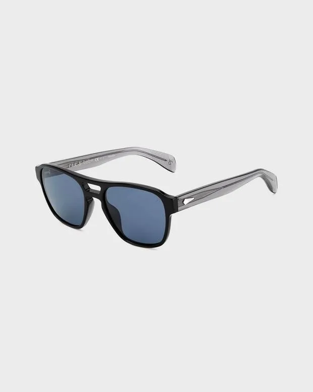 Sunglasses Men Rag and Bone Flint Black