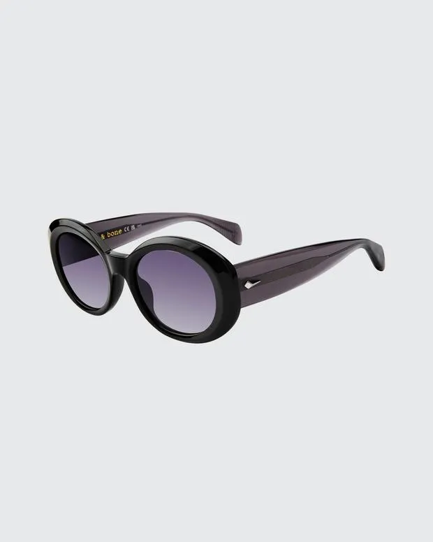 Sunglasses Women Rag and Bone Alice Black