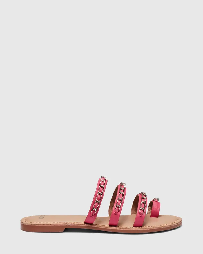 SURGE Magenta Women Flat Sandals NOVO Shoes