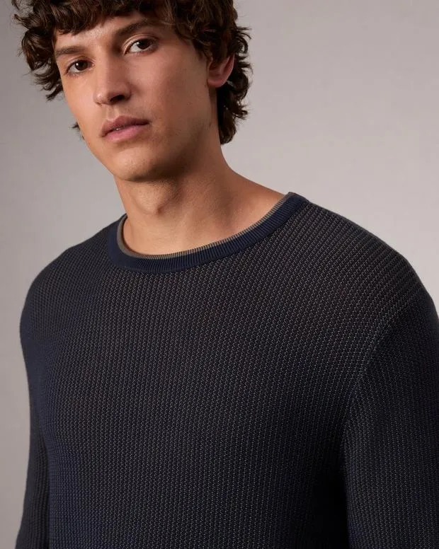 Sweaters Men Rag and Bone Harvey Crewneck Sweater Salute