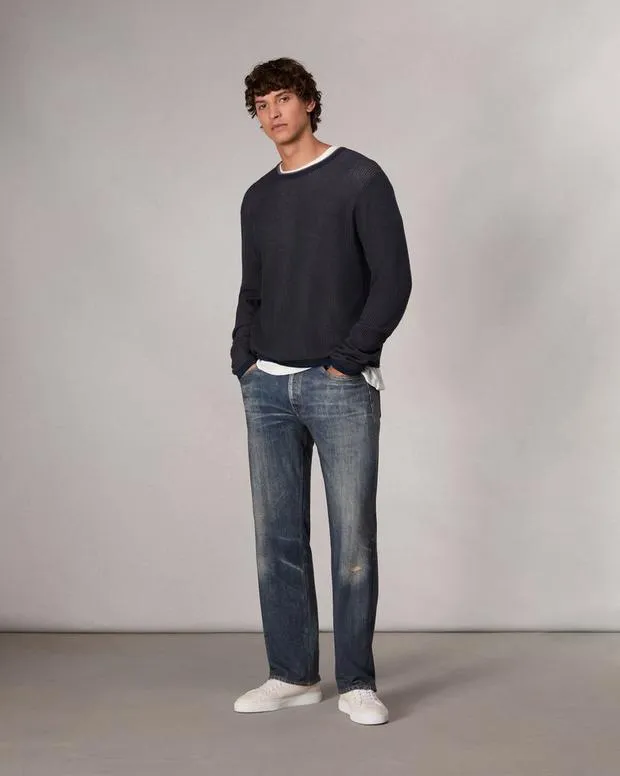 Sweaters Men Rag and Bone Harvey Crewneck Sweater Salute
