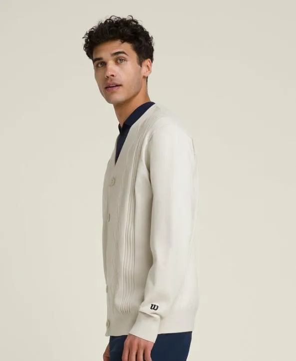 Sweaters Men Wilson Cooper Cardigan Stone