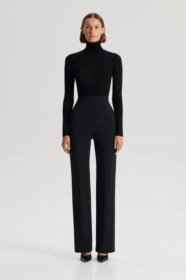Sweaters Women Scanlan Theodore BABYWOOL POLO Black All Online