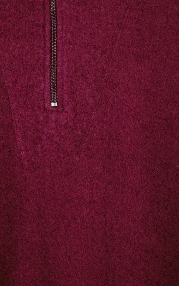 Sweatshirt Bobypark Burgundy Men American Vintage Sweatshirts