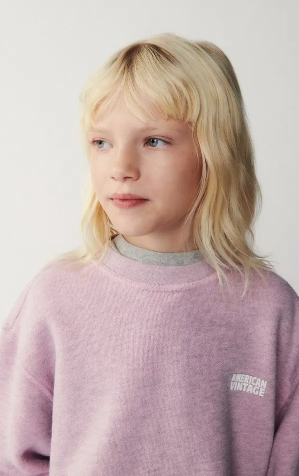 Sweatshirt Doven Overdyed Satin Kids American Vintage Sweatshirts