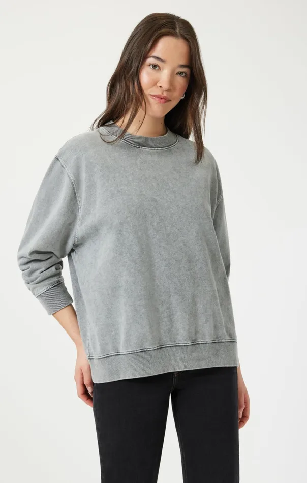 Sweatshirt In Monument Women Mavi Jeans Loungewear