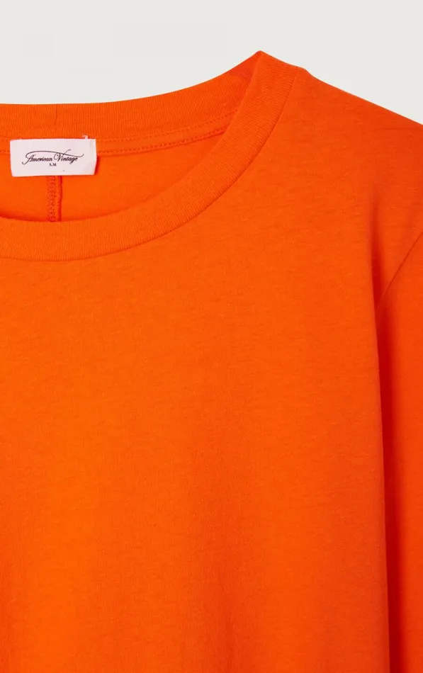 TShirt Gamipy Orange Women American Vintage Long Sleeve TShirts TShirt Gamipy Orange Women American Vintage Long Sleeve TShirts
