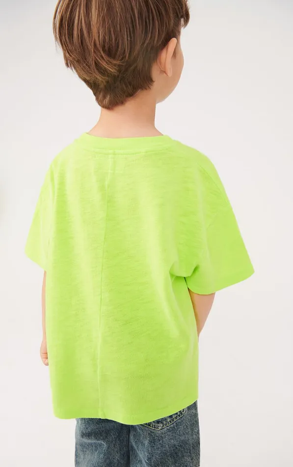 TShirt Sonoma Neon Yellow Kids American Vintage Short Sleeve TShirts TShirt Sonoma Neon Yellow Kids American Vintage Short Sleeve TShirts