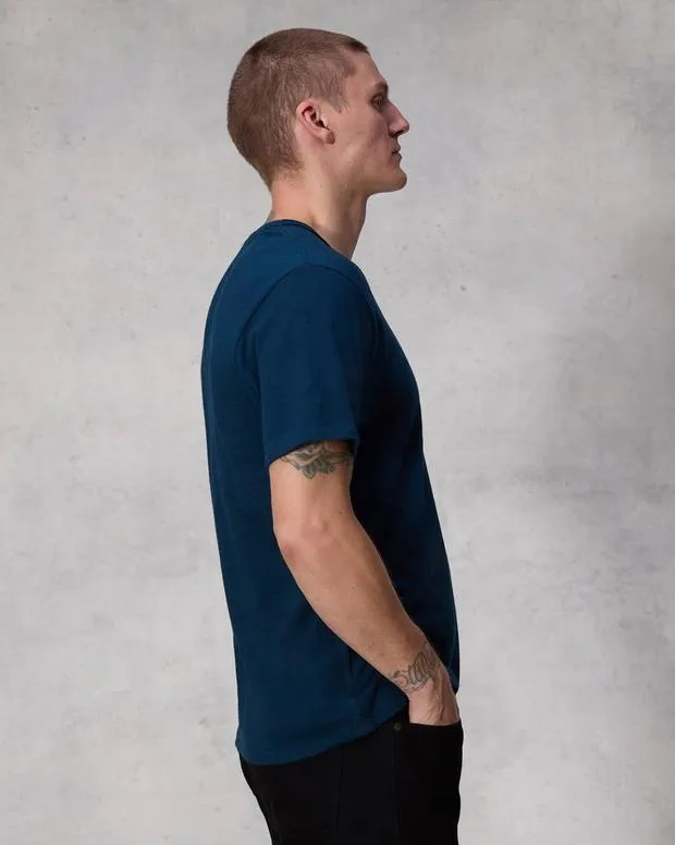 TShirts and Henleys Men Rag and Bone Classic Flame TShirt Navy