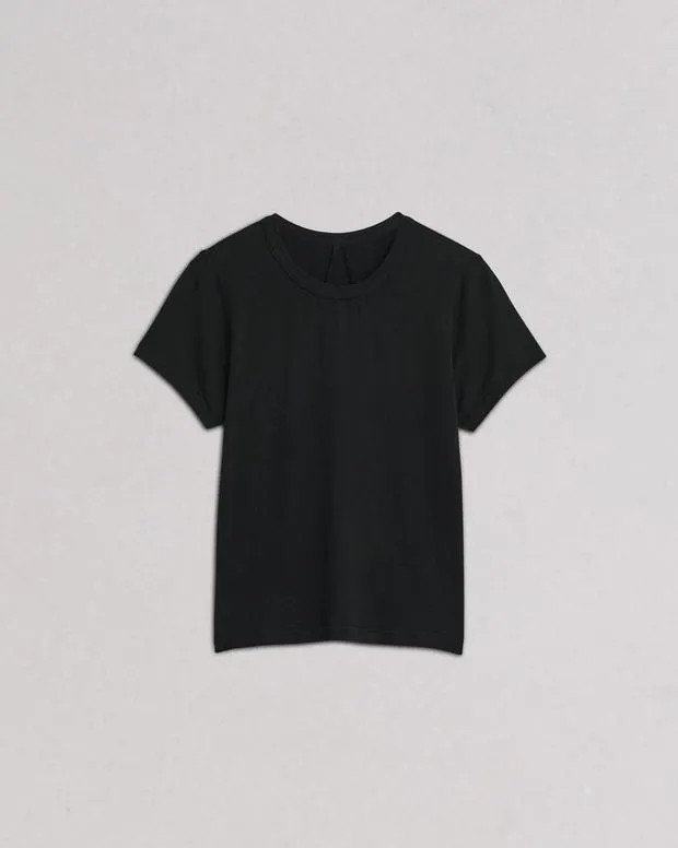 TShirts Women Rag and Bone Luca Baby Tee Black