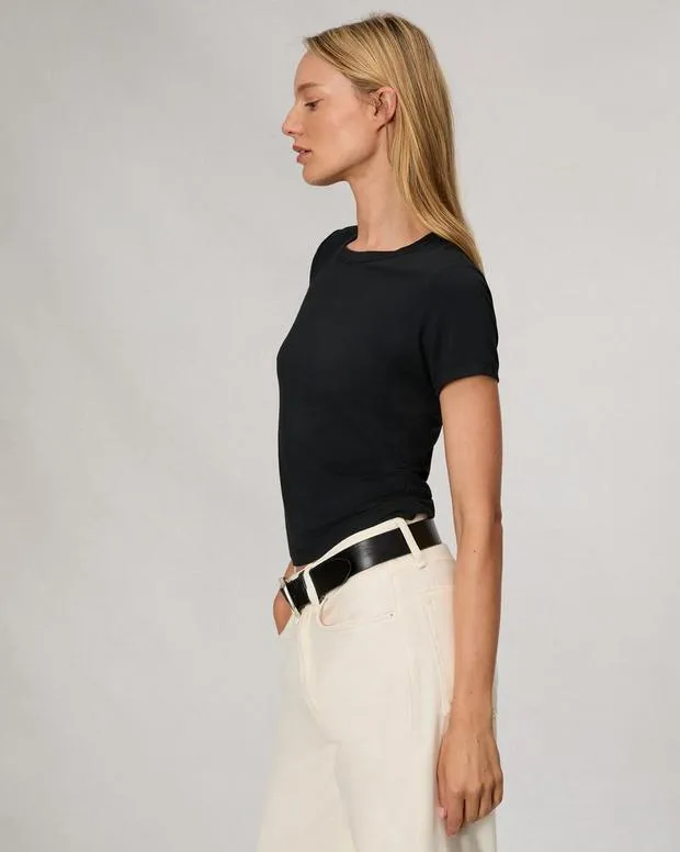 TShirts Women Rag and Bone Luca Baby Tee Black