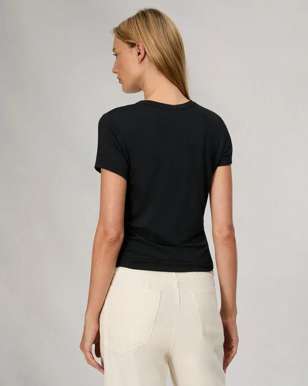 TShirts Women Rag and Bone Luca Baby Tee Black