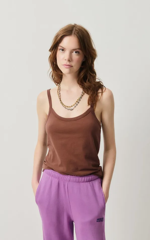 Tank Top Gamipy Choco Women American Vintage Tops and Tanktops