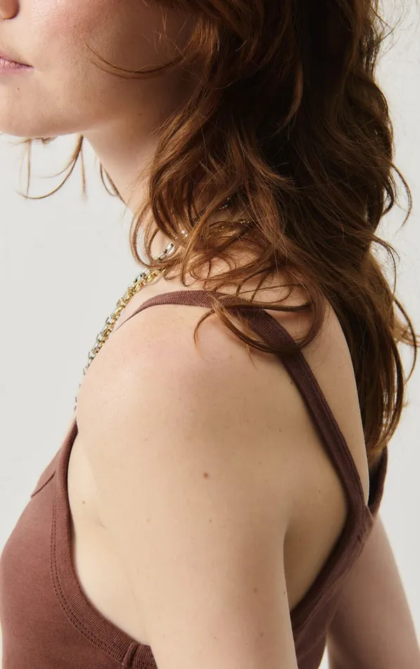 Tank Top Gamipy Choco Women American Vintage Tops and Tanktops
