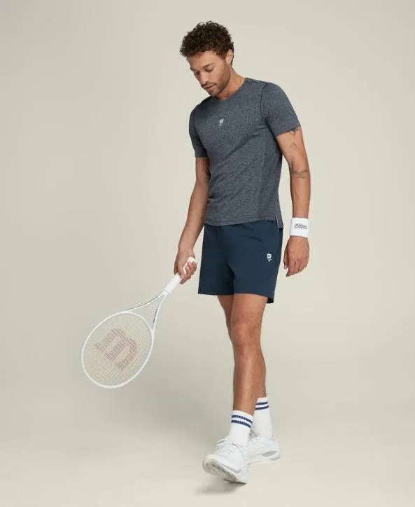 Tanks and TShirts Men Wilson Breakpoint Seamless Tee Classic Navy Tanks and TShirts Men Wilson Breakpoint Seamless Tee Classic Navy