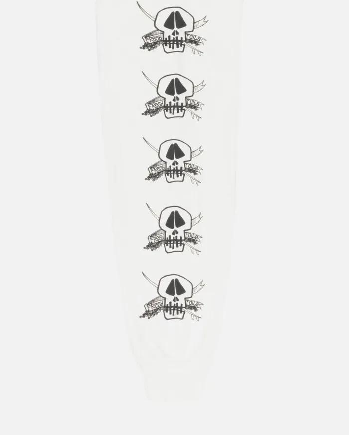 Tees MenWomen Stussy FOILS LS TEE PIGMENT DYED Natural