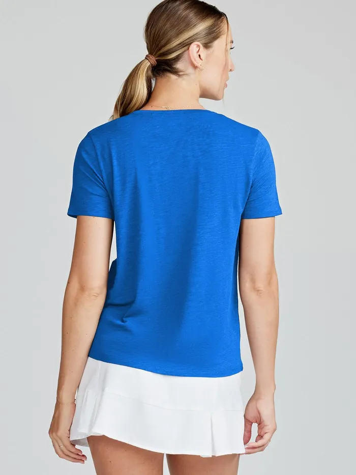 Tennis Pickleball Women Tasc Performance All Day VNeck TShirt