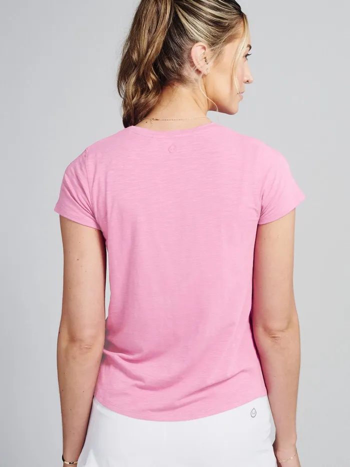Tennis Pickleball Women Tasc Performance Recess Fitness TShirt
