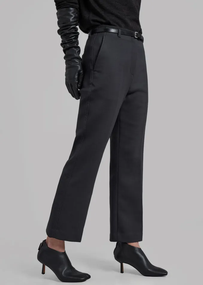 The Frankie Shop Bottoms 31 Phillip Lim Slim Kick Flare Trousers 8211 Ink 8211 Women The Frankie Shop Bottoms 31 Phillip Lim Slim Kick Flare Trousers 8211 Ink 8211 Women